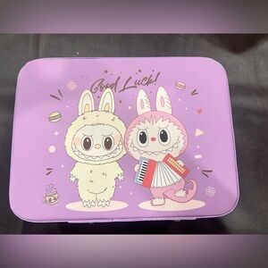 Purple The Monsters hard cosmetic case